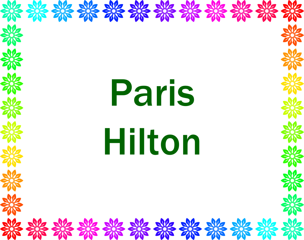 Paris Hilton obrázek, foto
